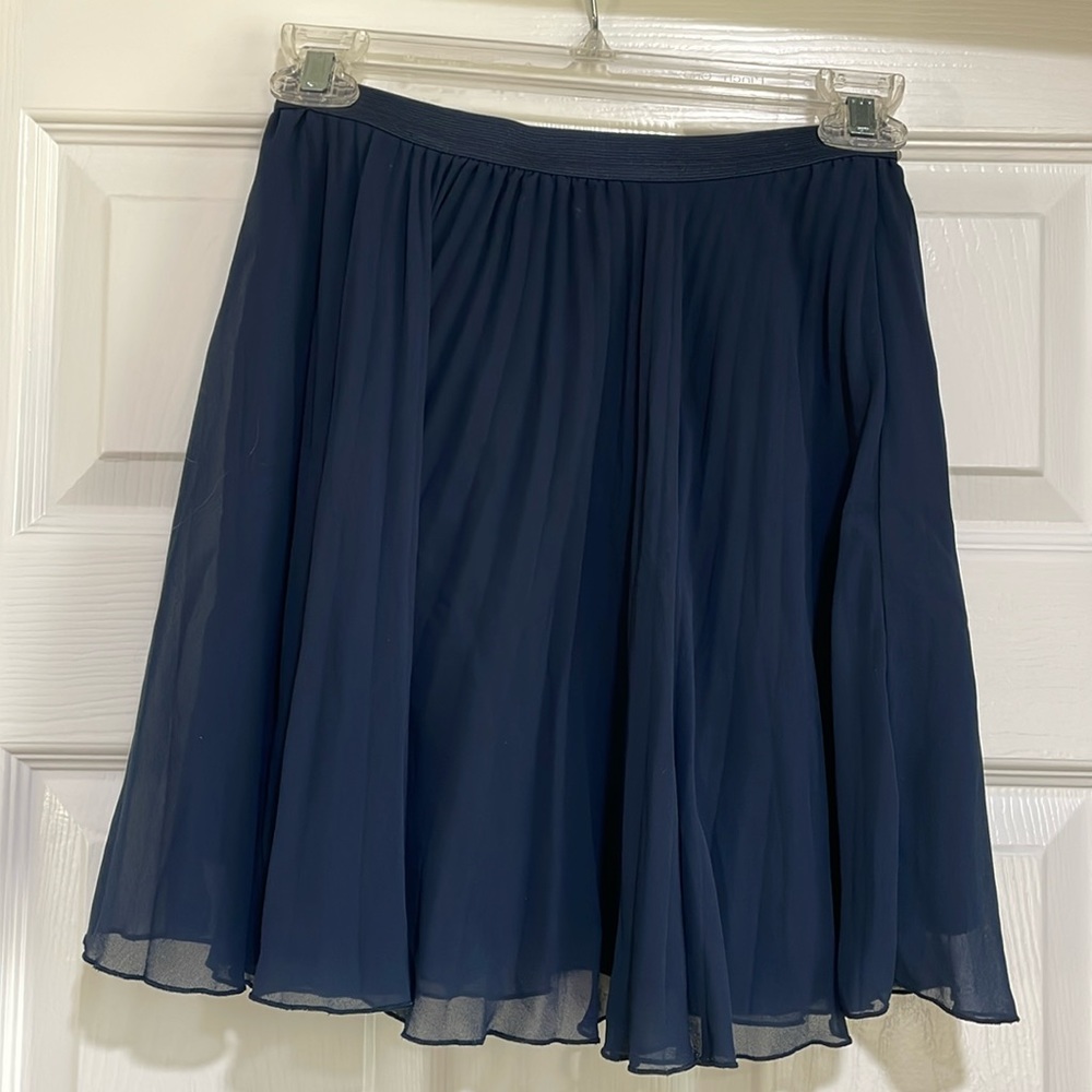Hollister small navy blue skirt